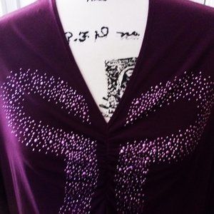 Simonton Says Sparkly Top XL